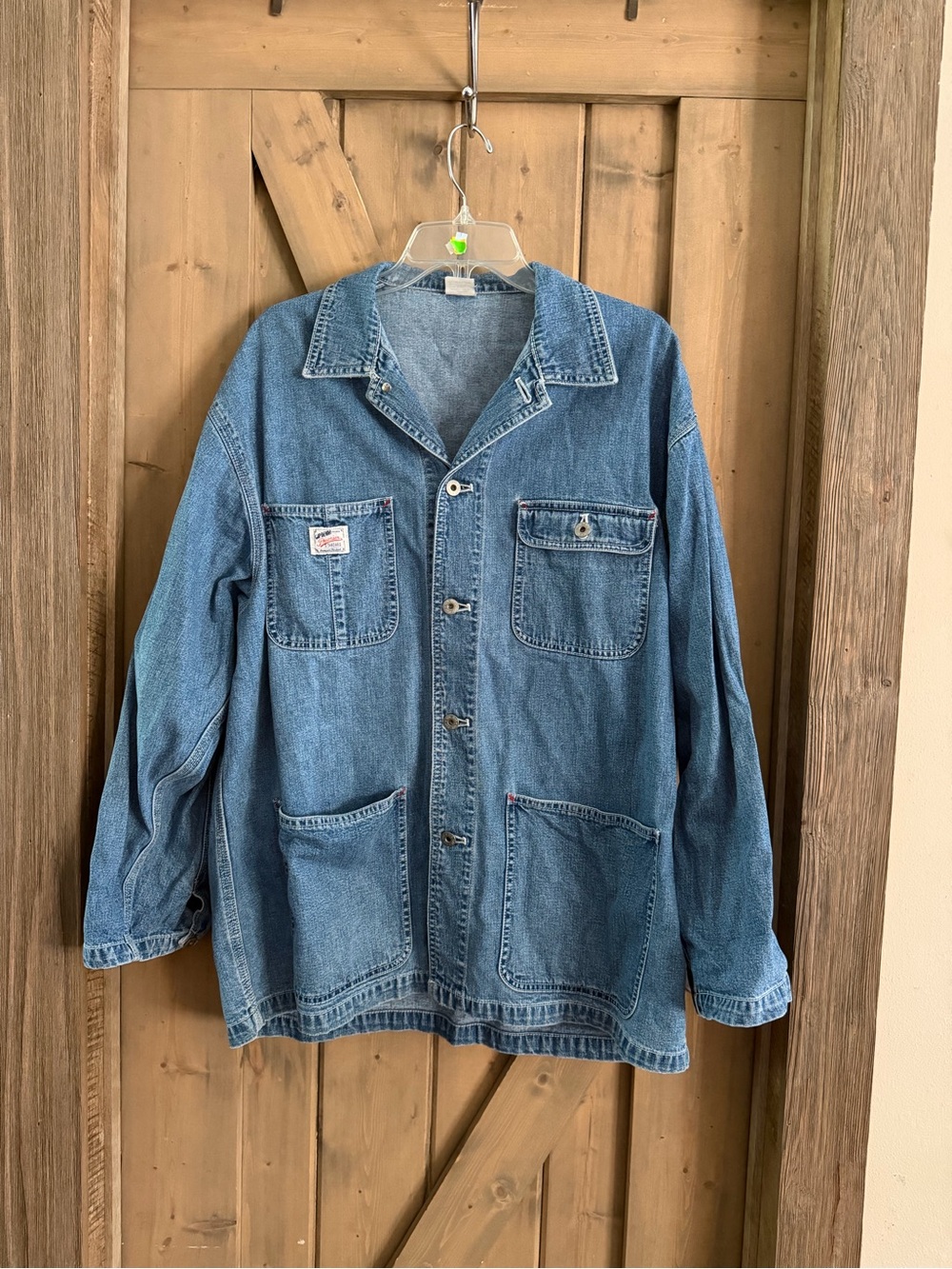 Vintage Gap Jacket Mens Fits Up To XXL Blue Denim Chore
Coat Workwear Overcoat